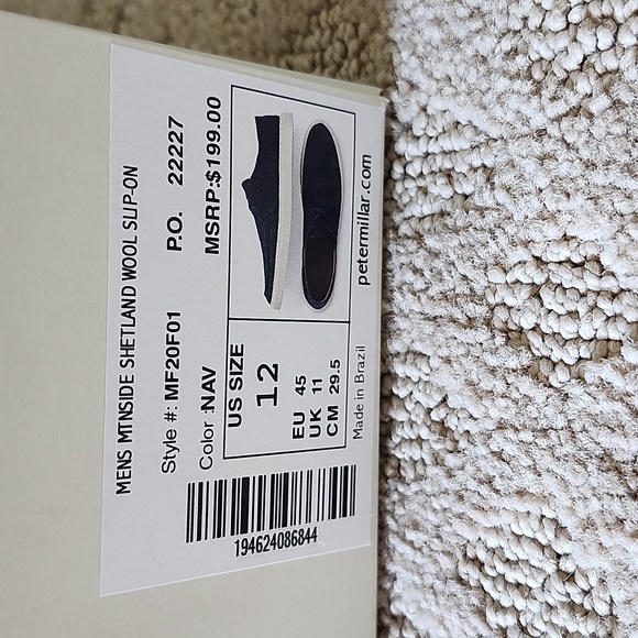 Men's Peter Millar Shetland Wool Slip On - Picture 8 of 8